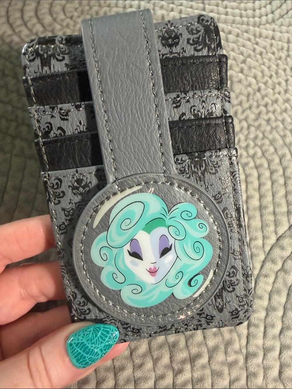 Disney Haunted Mansion Card Holder EUC